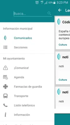 Motilleja Informa android App screenshot 2